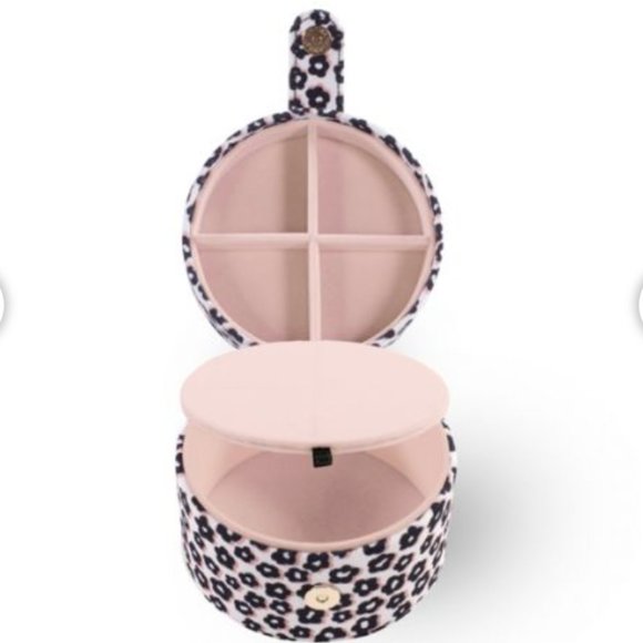 kate spade Flair Flora Floral Travel Jewelry Organizer Box nwt - Picture 4 of 6